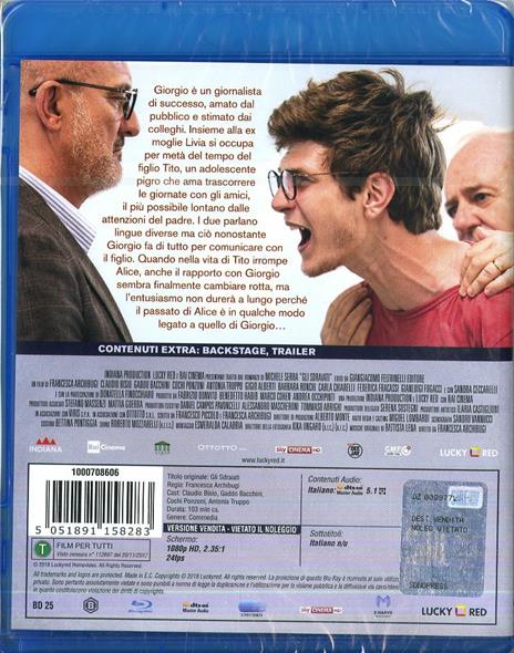 Gli sdraiati (Blu-ray) di Francesca Archibugi - Blu-ray - 2