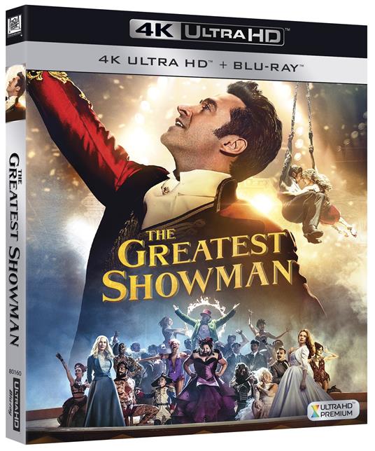 The Greatest Showman (Blu-ray + Blu-ray 4K Ultra HD) di Michael Gracey - Blu-ray + Blu-ray Ultra HD 4K