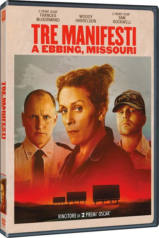 Tre manifesti a Ebbing, Missouri (DVD) di Martin McDonagh - DVD