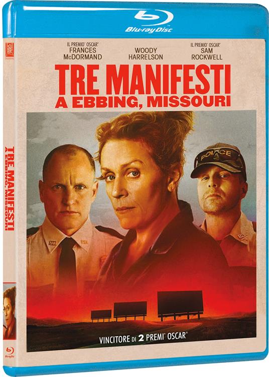 Tre manifesti a Ebbing, Missouri (Blu-ray) di Martin McDonagh - Blu-ray