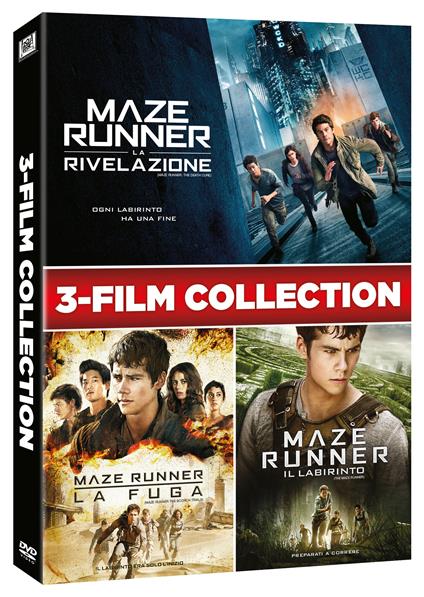 Cofanetto Maze Runner 1-2-3 (3 DVD) di Wes Ball