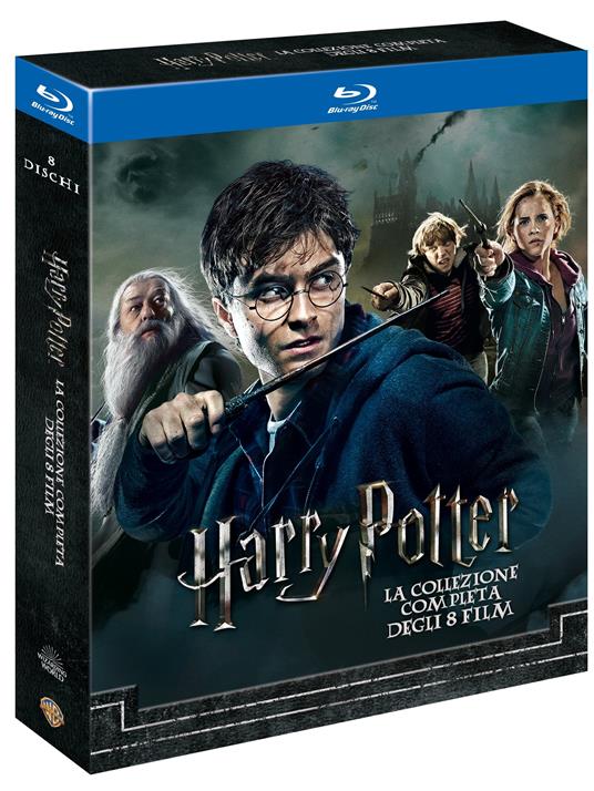 Harry Potter Collezione completa (8 Blu-ray) - Blu-ray - Film di Chris  Columbus , Alfonso Cuaron Fantasy e fantascienza