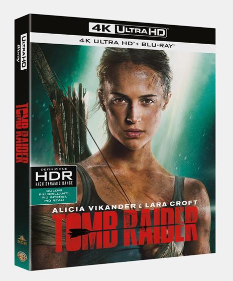 Tomb Raider (Blu-ray + Blu-ray 4K Ultra HD) di Roar Uthaug - Blu-ray + Blu-ray Ultra HD 4K