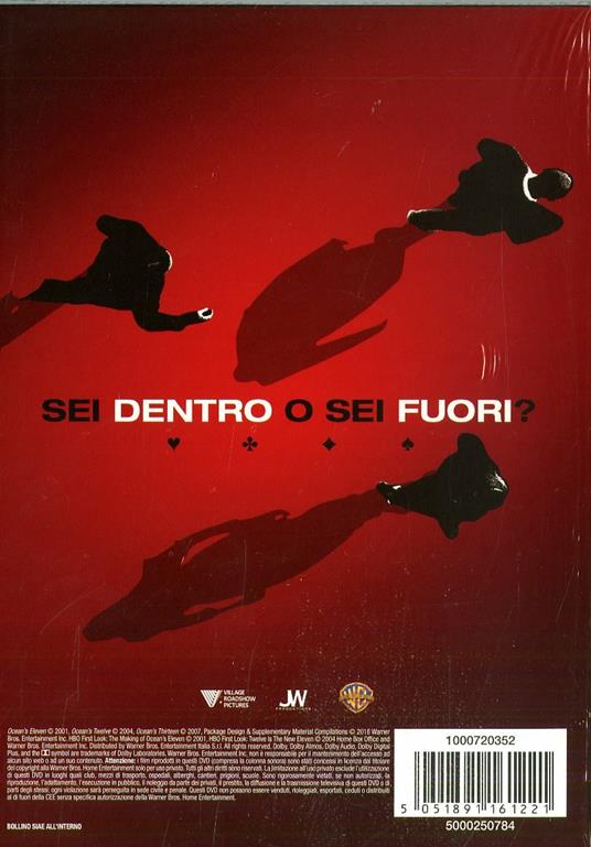 Ocean's Trilogy (3 DVD) di Steven Soderbergh - 3