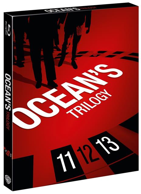 Ocean's Trilogy (3 Blu-ray) di Steven Soderbergh