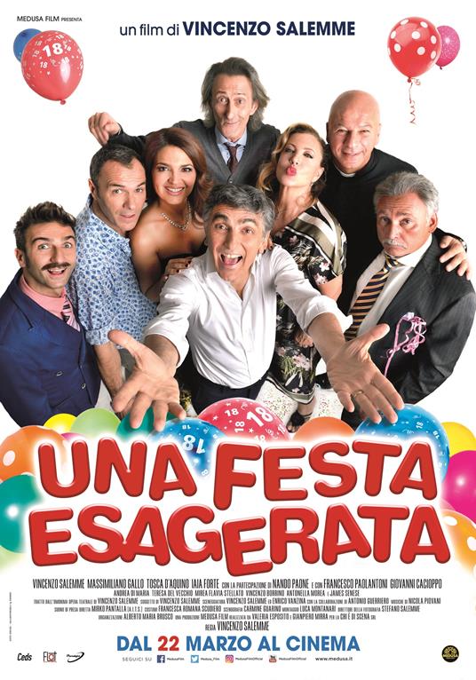 Una festa esagerata (DVD) di Vincenzo Salemme - DVD
