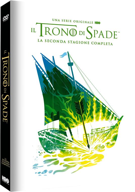 Il trono di spade stagione 2. Edizione Robert Ball (Serie TV ita) (5 DVD) di Alan Taylor,Alik Sakharov,David Petrarca,David Nutter - DVD