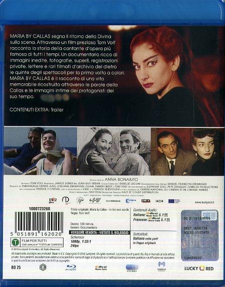 Maria by Callas (Blu-ray) di Tom Volf - Blu-ray - 2
