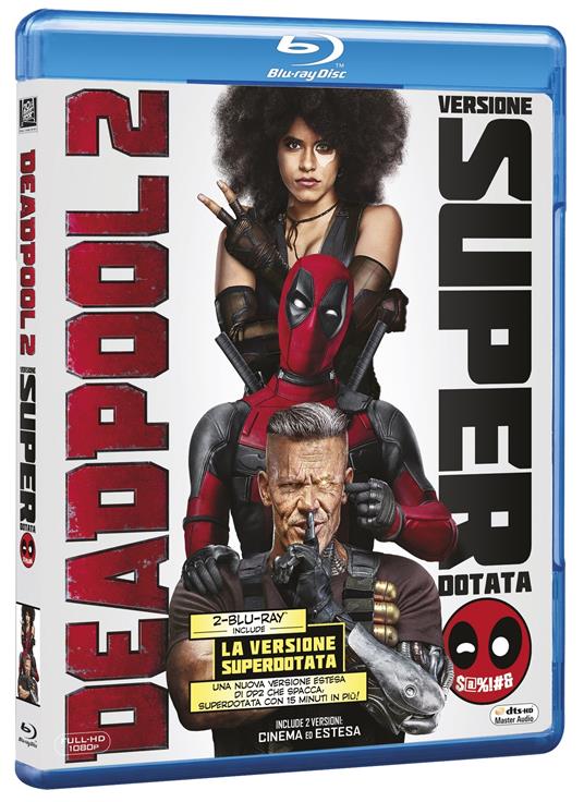 Deadpool 2. Versione superdotata (2 Blu-ray) di David Leitch - Blu-ray