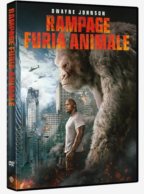 Rampage. Furia animale (DVD) di Brad Peyton - DVD