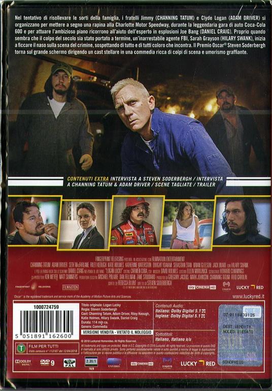 La truffa dei Logan (DVD) di Steven Soderbergh - DVD - 2