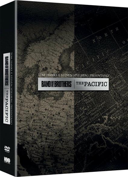 Band Of Brothers + The Pacific. Serie TV ita (DVD) di Tom Hanks,David Franke - DVD