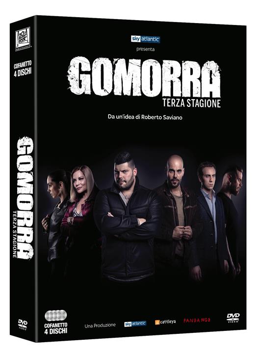 Gomorra. La Serie. Stagione 3 (4 DVD) di Stefano Sollima,Francesca Comencini,Claudio Cupellini - DVD