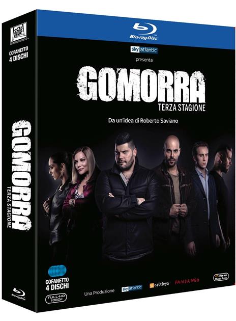 Gomorra. Stagione 03 (4 Blu-ray) di Stefano Sollima,Francesca Comencini,Claudio Cupellini - Blu-ray