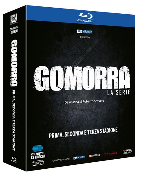 Gomorra. La serie. Stagioni 1-2-3 (12 Blu-ray) di Stefano Sollima,Francesca Comencini,Claudio Cupellini - Blu-ray
