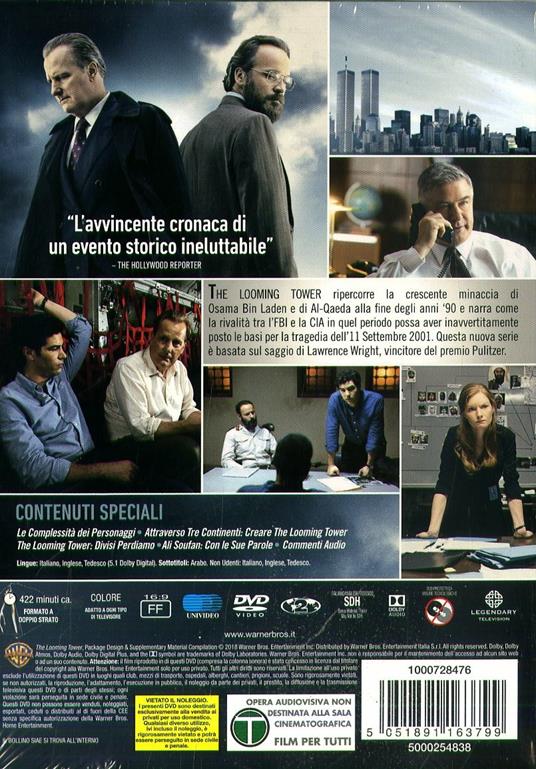 The Looming Tower. Stagione 1. Serie TV ita (DVD) di Craig Zisk,Michael Slovis - DVD - 2