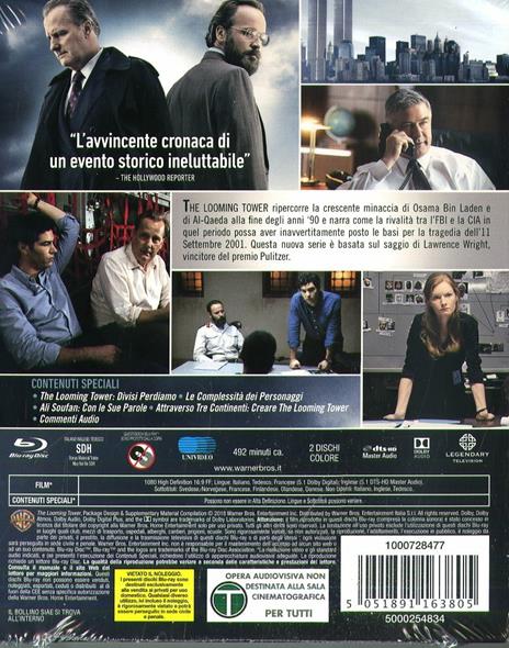 The Looming Tower. Stagione 1. Serie TV ita (Blu-ray) di Craig Zisk,Michael Slovis - Blu-ray - 2