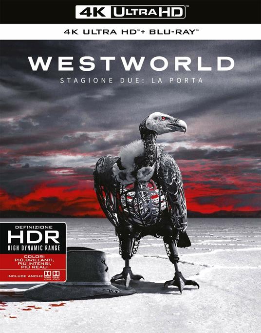 Westworld. Stagione 2. Serie TV ita (Blu-ray + Blu-ray Ultra HD 4K) di Jonathan Nolan,Fred Toye,Jonny Campbell,Richard J. Lewis - Blu-ray + Blu-ray Ultra HD 4K