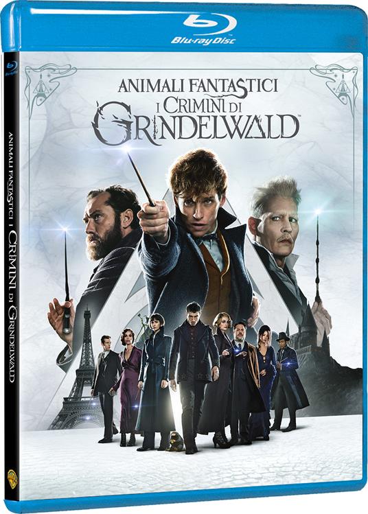 Animali fantastici: I crimini di Grindelwald (Blu-ray) di David Yates - Blu-ray