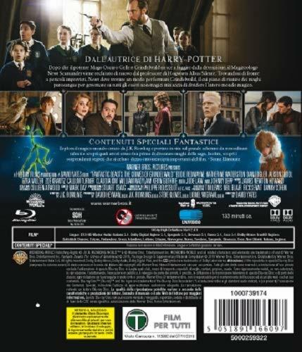 Animali fantastici: I crimini di Grindelwald (Blu-ray) di David Yates - Blu-ray - 2