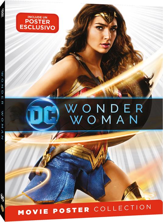 Wonder Woman. Movie Poster (DVD) di Patty Jenkins - DVD