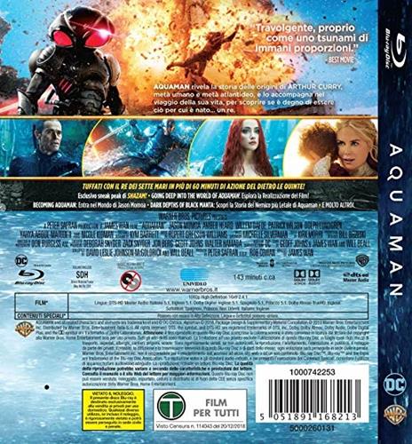 Aquaman (Blu-ray) di James Wan - Blu-ray - 2