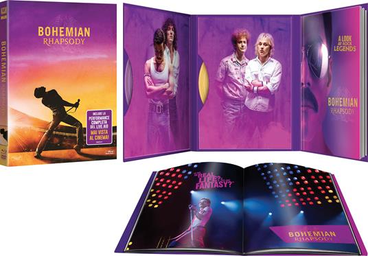 Bohemian Rhapsody. Digibook Edition con Album Fotografico (DVD + Blu-ray) di Bryan Singer - DVD + Blu-ray