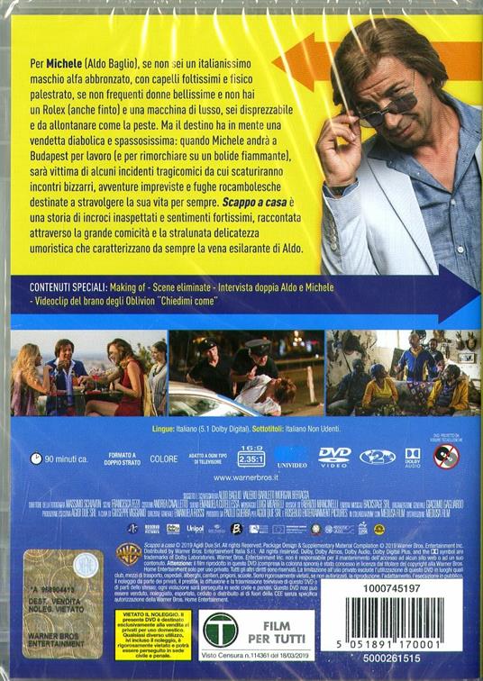 Scappo a casa (DVD) di Enrico Lando - DVD - 2