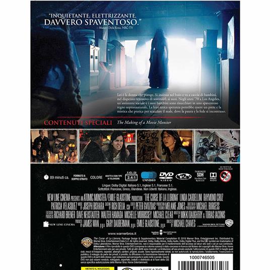 La Llorona. Le lacrime del male (DVD) di Michael Chaves - DVD - 2