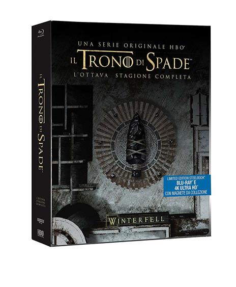 Il trono di spade. Game of Thrones. Stagione 8. Serie TV ita (Blu-ray + Blu-ray 4K Ultra HD) di David Nutter,Miguel Sapochnik,David Benioff,D.B. Weiss - Blu-ray + Blu-ray Ultra HD 4K