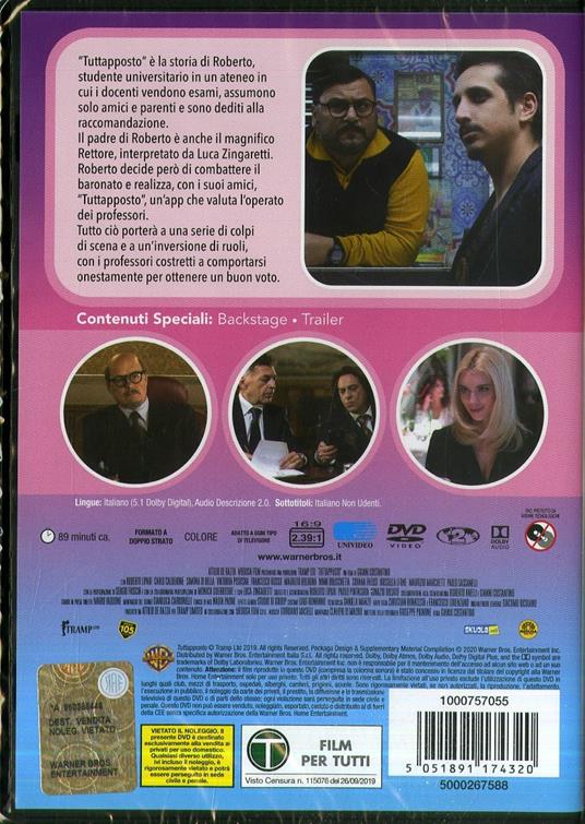 Tuttapposto (DVD) di Gianni Costantino - DVD - 2