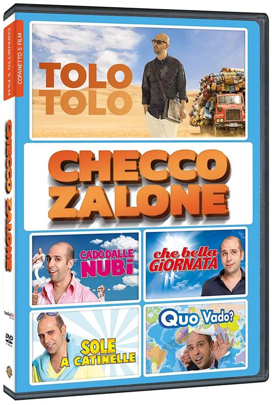 Cofanetto Zalone 5 Film (DVD) di Gennaro Nunziante,Checco Zalone
