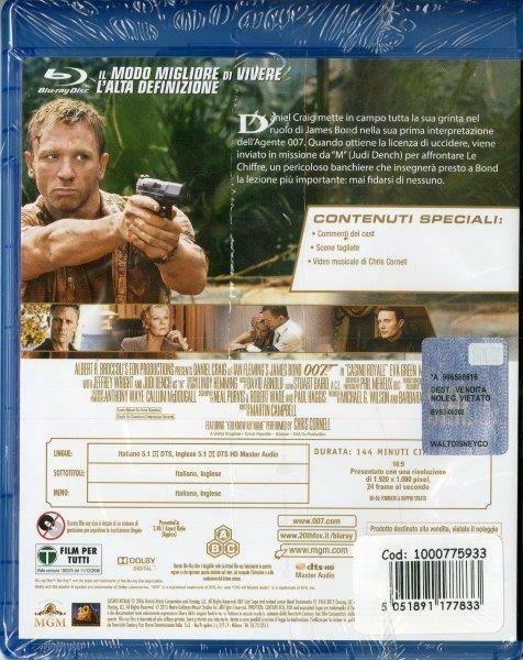 007 Casino Royale 2006 (Blu-ray) di Martin Campbell - Blu-ray - 2