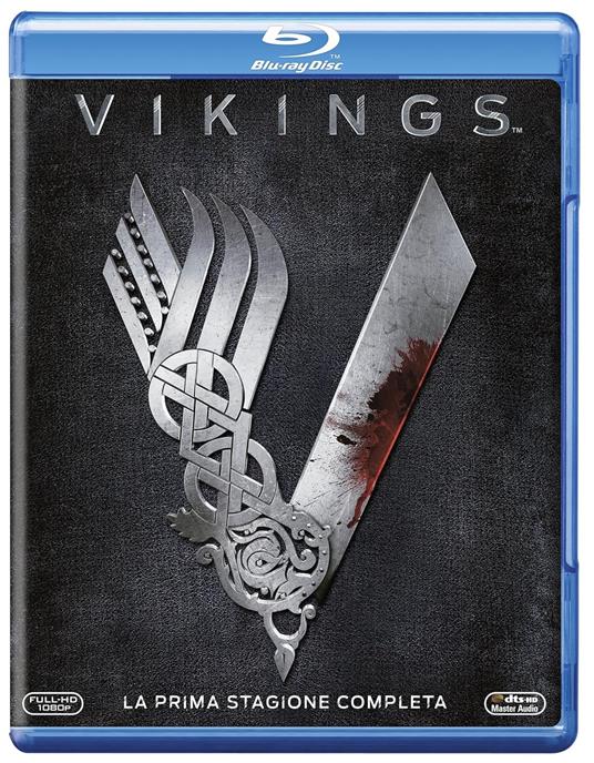 Vikings. Stagione 1. Serie TV ita (Blu-ray) di Ken Girotti,Ciaran Donnelly,Johan Renck - Blu-ray