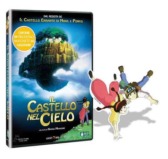 Il castello nel cielo. Con magnete (DVD) di Hayao Miyazaki - DVD