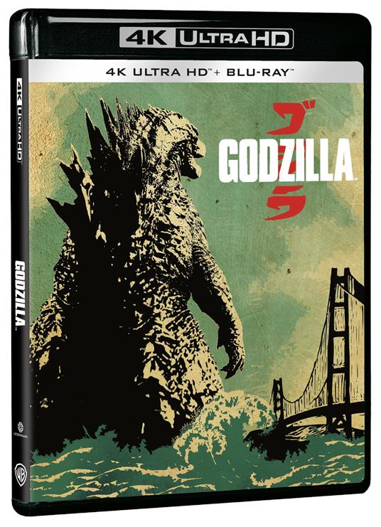 Godzilla (2014) (4K Ultra HD + Blu-ray) di Gareth Edwards - Blu-ray + Blu-ray Ultra HD 4K