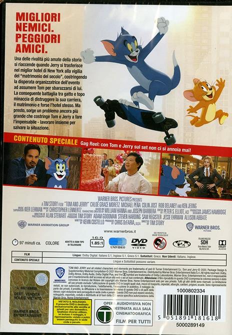 Tom & Jerry (DVD) di Tim Story - DVD - 2