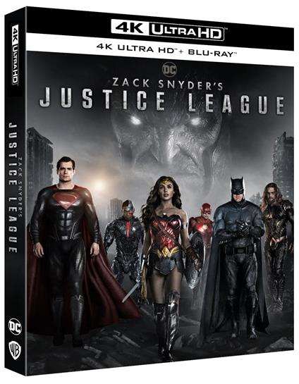 Zack Snyder's Justice League (Blu-ray + Bly-ray Ultra HD 4K) di Zack Snyder - Blu-ray + Blu-ray Ultra HD 4K