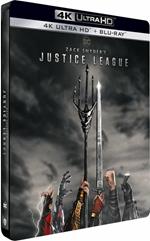 Zack Snyder's Justice League. Steelbook (Blu-ray + Blu-Ray Ultra HD 4K)