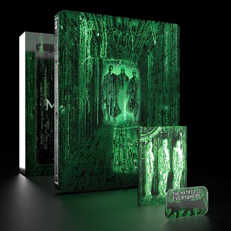 Matrix (Blu-ray + Blu-ray Ultra HD 4K) di Andy Wachowski,Larry Wachowski - Blu-ray + Blu-ray Ultra HD 4K - 2