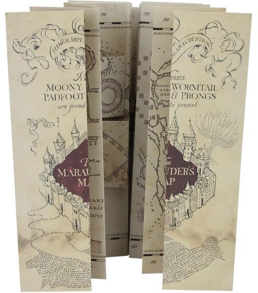 Harry Potter Pack 3 Accessori Mappa del Malandrino