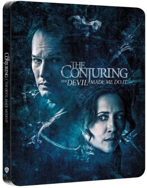 The Conjuring 3. Per ordine del diavolo. Steelbook (Blu-ray + Blu-ray Ultra HD 4K) di Michael Chaves - Blu-ray + Blu-ray Ultra HD 4K