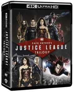 Film Zack Snyder's Justice League Trilogy Vanilla (4 Blu-ray + 4 Blu-ray Ultra HD 4K) Zack Snyder