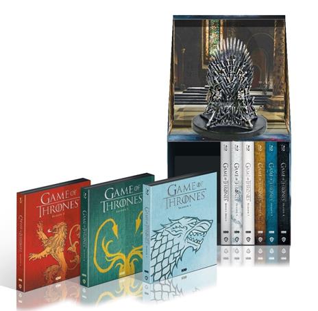 Il trono di spade. Game of Thrones. Serie completa 1-8. Serie TV ita. Standard Edition (37 DVD) di Timothy Van Patten,Brian Kirk,Daniel Minahan,Alex Graves,Daniel Minahan - Blu-ray - 2