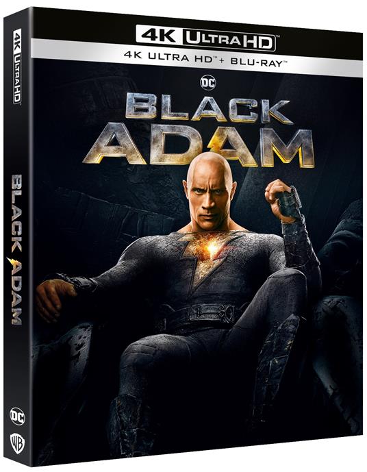 Black Adam (Blu-ray + Blu-ray Ultra HD 4K) di Jaume Collet-Serra - Blu-ray + Blu-ray Ultra HD 4K