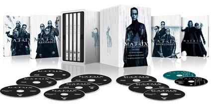 Matrix 4 Film Déjà Vu Collection. Steelbook (4 Blu-ray Ultra HD 4K + 7 Blu-ray) di Andy Wachowski,Larry Wachowski,Peter Chung,Andy Jones