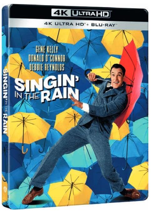 Cantando sotto la pioggia. Steelbook (Blu-ray + Blu-ray Ultra HD 4K) - Blu-ray + Blu-ray Ultra HD 4K
