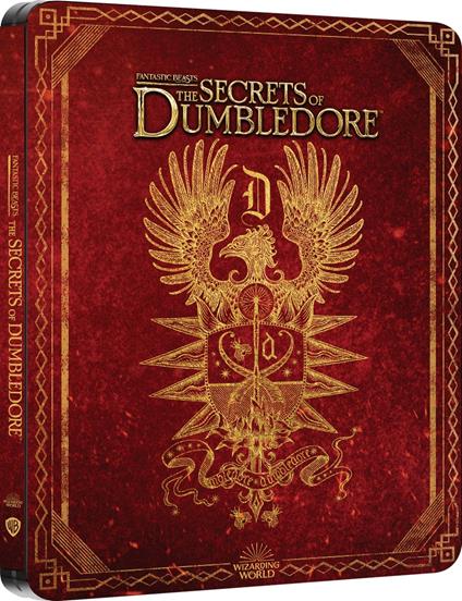 Animali fantastici. I segreti di Silente. Steelbook (Blu-ray + Blu-ray Ultra HD 4K) di David Yates - Blu-ray + Blu-ray Ultra HD 4K