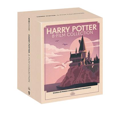 Harry Potter 1-8. Travel Art Edition (8 Blu-ray + 8 Blu-ray Ultra HD 4K) di Chris Columbus,Alfonso Cuaron,Mike Newell,David Yates