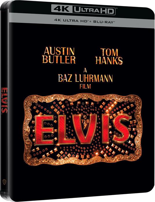 Elvis. Steelbook (Blu-ray + Blu-ray Ultra HD 4K) di Baz Luhrmann - Blu-ray + Blu-ray Ultra HD 4K